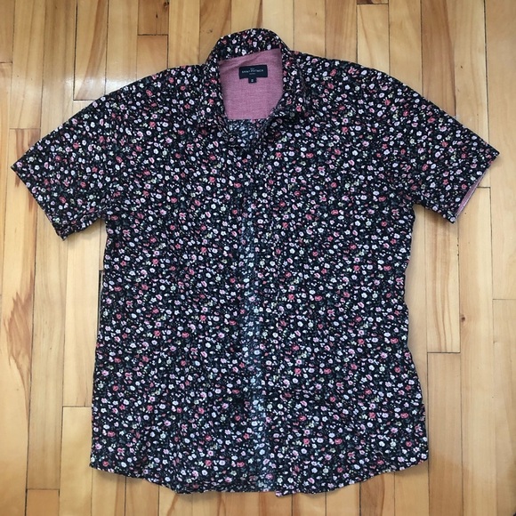 Button Down Shirt with Floral Print - Picture 6 of 6
